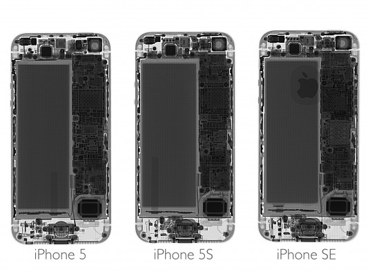 Що знаходиться всередині нового iPhone SE?
