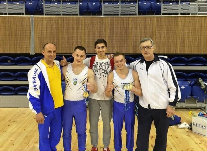 Українські гімнасти виграли п'ять золотих медалей на етапі Кубка світу у Б ...