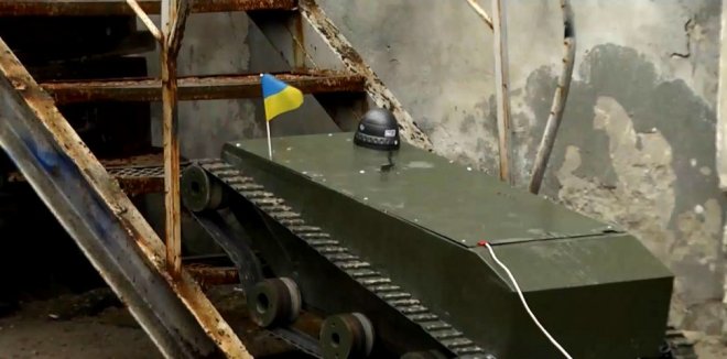 Волонтерів ошукав львівський розробник міні-танка-розвідника