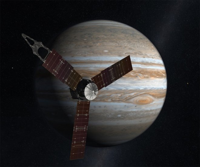 «Юнона» вийшла на орбіту Юпітера (відео)