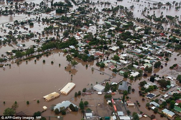 Австралія почала йти під воду (фото)