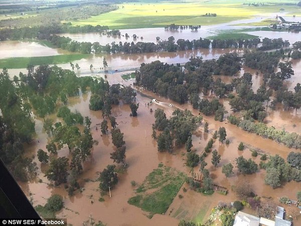 Австралія почала йти під воду (фото)