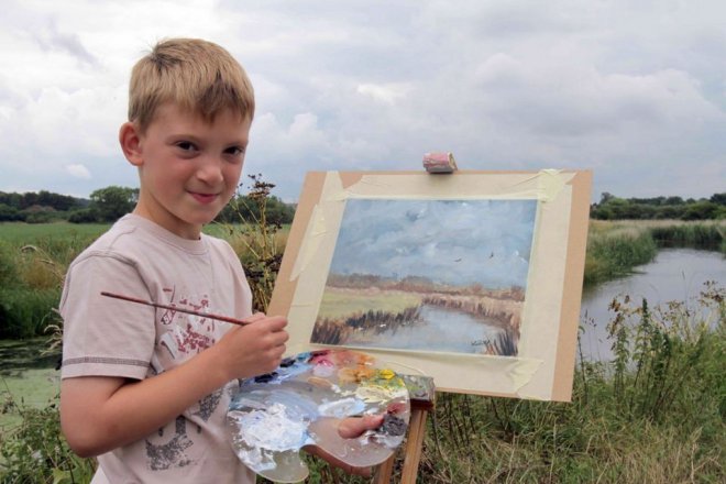 Картини 14-річного «Міні-Моне» з Норфолка коштують 2 млн фунтів
