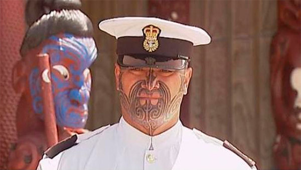 [Фото дня] Матрос ВМФ Нової Зеландії з племені Маорі