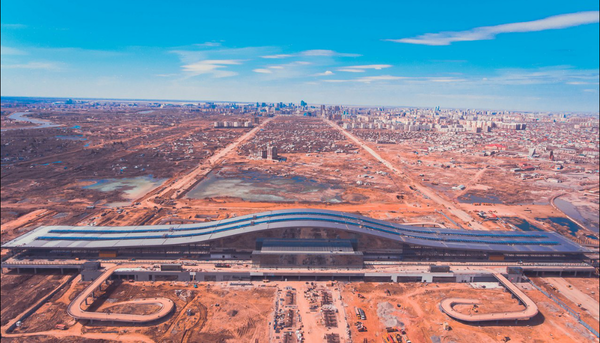[Фото дня] Новий залізничний вокзал в Астані, Казахстан