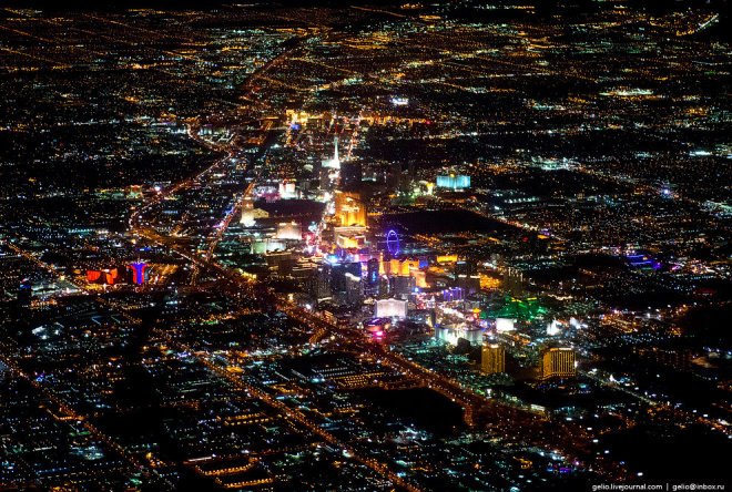 [Фото дня] Лас-Вегас вночі