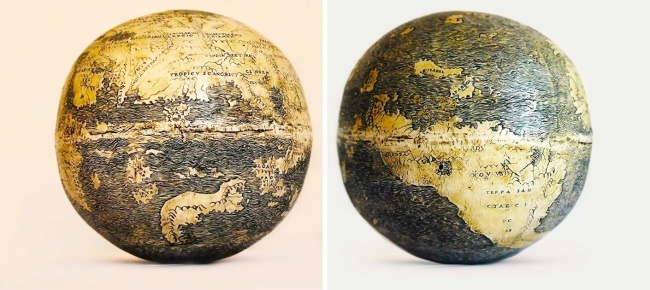 [Фото дня] Найстаріший у світі глобус (510 років)