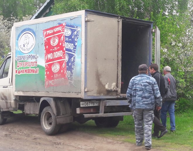 За померлим в Саратові приїхала вантажівка з «Доброї Корівки»