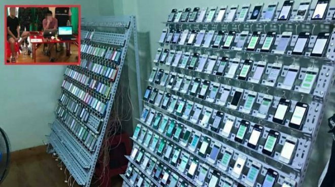 Поліція в Таїланді накрила клік-ферму з 500 iPhone і 350 000 невикористаних SIM-карт