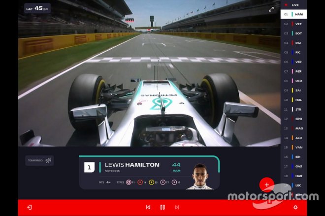 Формула-1 запускає прямі трансляції гонок