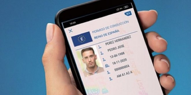 Офіційна копія водійських прав в додатку на смартфоні